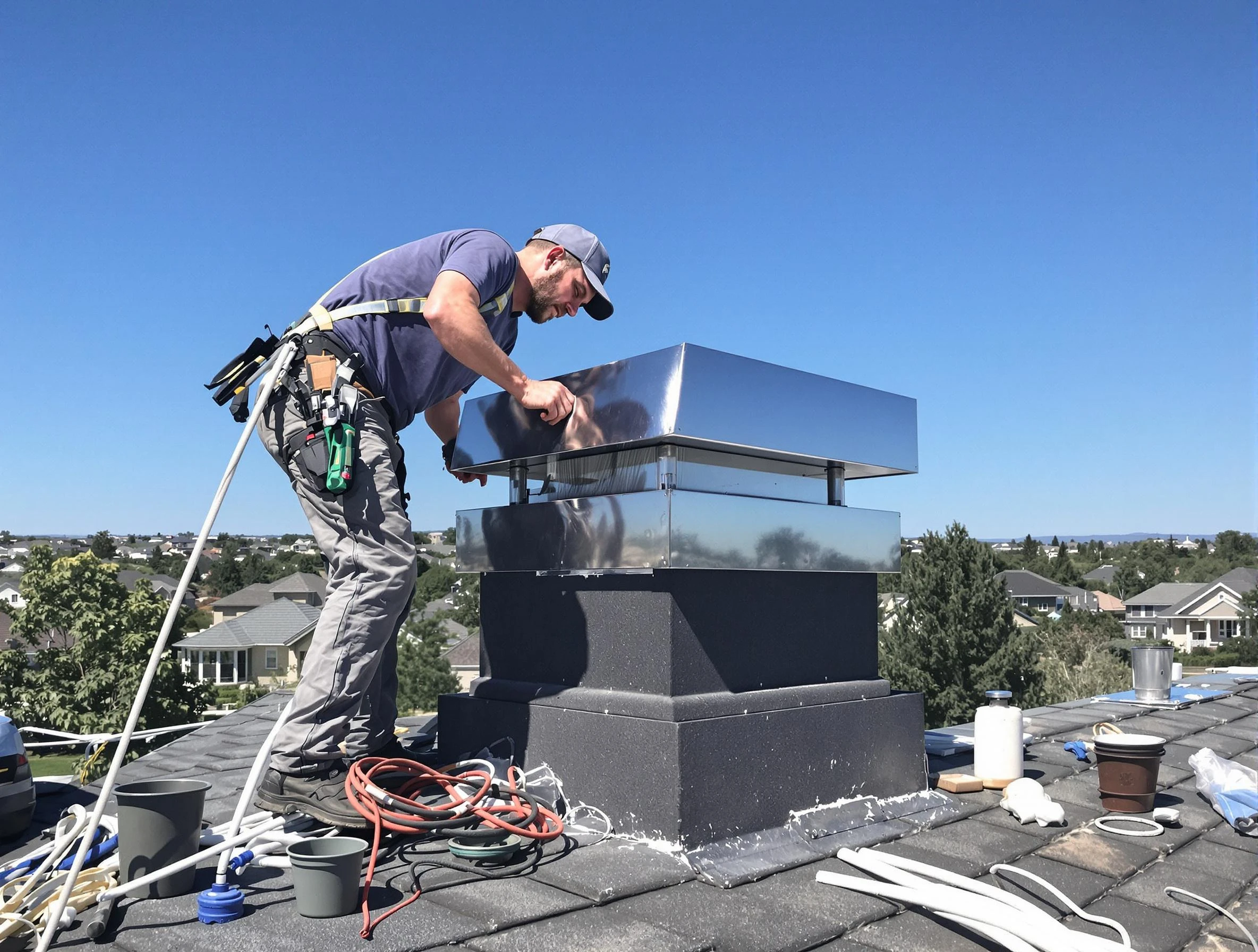 Chimney Cap Services in Brighton