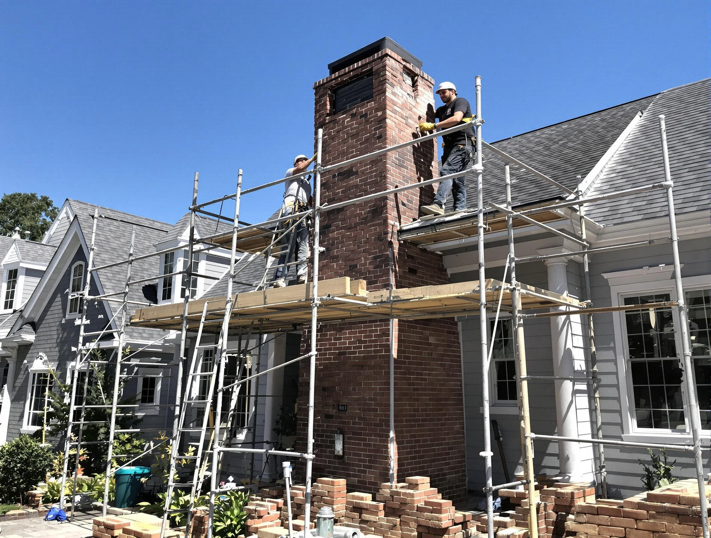 Chimney Rebuilding in Brighton